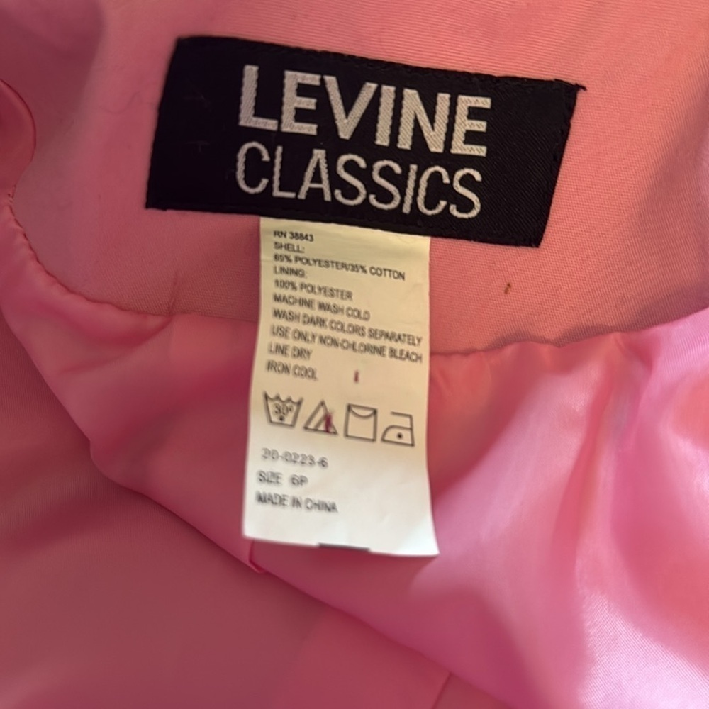 Elegant Pink Women's Trench Coat - Picture 6 of 7